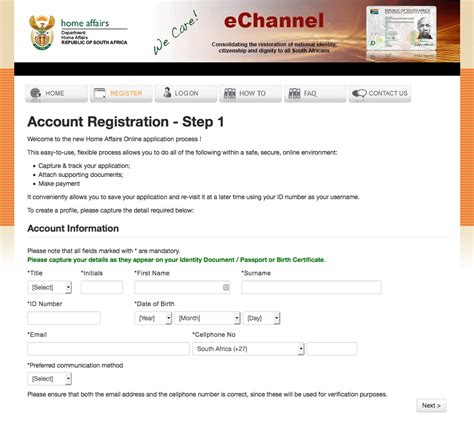 home affairs online smart card application|applying for smart id online.